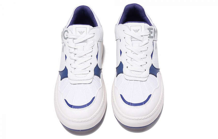 EMPORIO ARMANI Stylish Skateboarding Shoes Women's White купить в интернет-магазине Yoocart с быстрой доставкой по России.