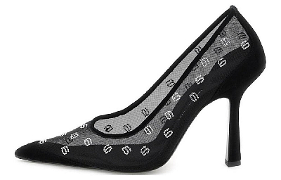 Alexander Wang All-Over Motif Embellished Pumps