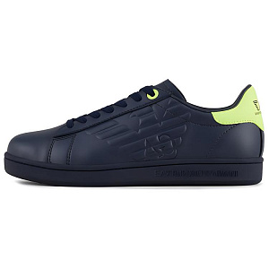 EMPORIO ARMANI Low Top Stylish Skateboarding Shoes Unisex Dark Blue