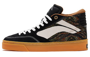 LiNing 180 Cozy Skateboarding Shoes Black Camouflage