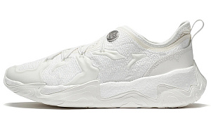 LiNing Jackie Chan Collection Low-Top Sports Casual Shoes Men's Champagne White