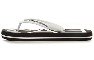 Ea7 EMPORIO ARMANI Logo-print Flat Flip Flops