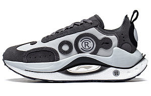 LiNing Jueying CRC Low-Top Casual Shoes Men's Smoke Ink Gray