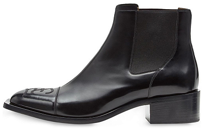 FENDI Chelsea Boots Men Black