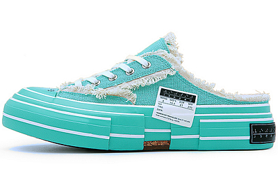 VESSEL G.O.P. Slip On Slip-Resistant Cushioning Wear-Resistant Low-Top Skateboard Shoes Unisex Green