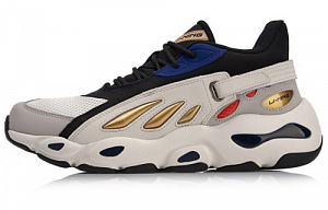 LiNing Chunky Sneakers Men Low-Top Blue/White