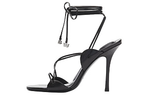 Alexander Wang One Strap Sandals 10.5cm Women's Black