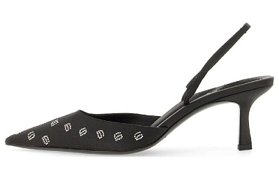 Alexander Wang Delphine 65 Slim Heel High Heels Women's Black