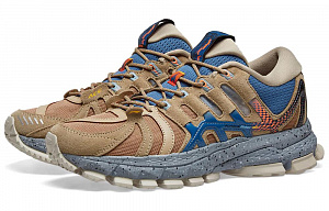 LiNing Non-slip Lightweight Low-Top Casual Running Shoes Men's Blue Brown New York Fashion Apparel Weekly Runway 1 2923056