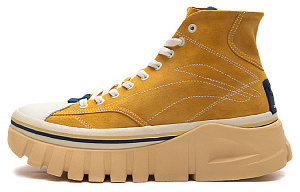 LiNing Wave BOOT High-Top Casual Shoes Men's Yellow