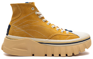 LiNing Wave BOOT High-Top Casual Shoes Men's Yellow 1 2923186