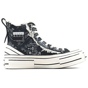VESSEL G.O.P. High Paisley Anti-Slip And Wear-Resistant Coverage High-Top Skateboard Shoes Unisex Multicolor 1 2923259