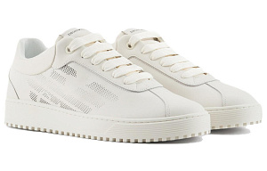 EMPORIO ARMANI Low top Skateboard Shoes Men's White 1 2923272