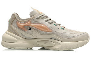 LiNing Cushioning, Slip Resistant, And Breathable Low Top Running Shoes Women's Cloud Rain Gray 1 2923336