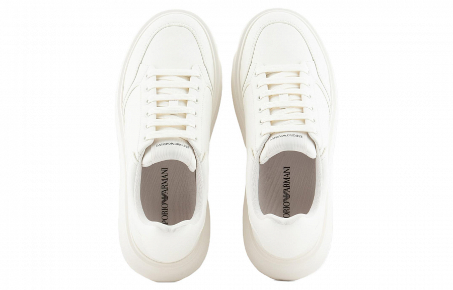 EMPORIO ARMANI Sneakers With Logo купить в интернет-магазине Yoocart с быстрой доставкой по России.