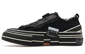 Yohji Yamamoto x VESSEL G.O.P. Lows Slip-Resistant Cushioning Low-Top Skateboard Shoes Unisex Black