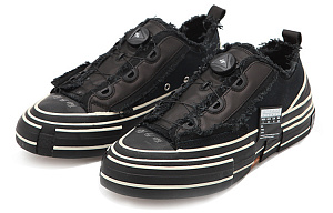 Yohji Yamamoto x VESSEL G.O.P. Lows Slip-Resistant Cushioning Low-Top Skateboard Shoes Unisex Black 1 2923542