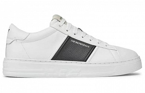 EMPORIO ARMANI Logo Printed Lace Up Sneakers 1 2923608