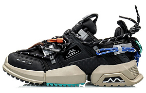 LiNing Chunky Sneakers Women's Low top Black
