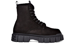 FENDI Fendi Force Martin Boot Men's Black 1 2923864