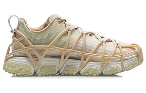 LiNing Mix Ace Anti Slip Wear Resistant Low Top Casual Shoes Women's Apricot Khaki 1 2923898
