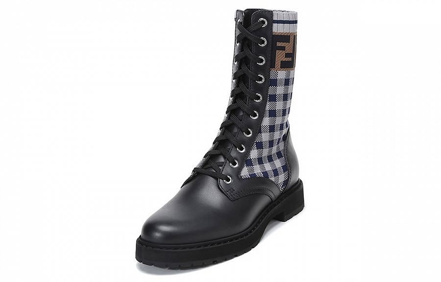 FENDI Rockoko Martin Boot Women's Black купить в интернет-магазине Yoocart с быстрой доставкой по России.