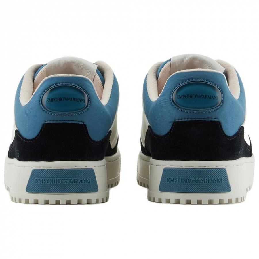 EMPORIO ARMANI Low-Top Skateboard Shoes Men's Blue Black купить в интернет-магазине Yoocart с быстрой доставкой по России.