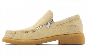Burberry Chnace Suede Loafers
