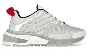Givenchy Low Top Casual Shoes Women's Silver 1 2924735