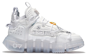 LiNing Essence 2 Futuristic Cushioned Slip-Resistant Abrasion-Resistant Low-Top Sports Casual Shoes Women's White 1 2924864