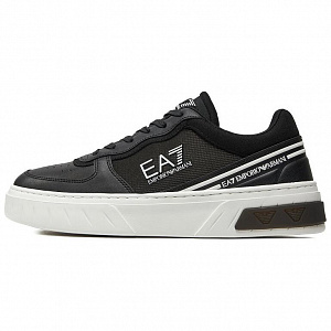 Ea7 EMPORIO ARMANI Logo Patch Panelled Lace Up Sneakers