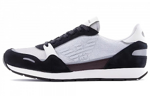 EMPORIO ARMANI Low top Sports Casual Shoes Men's Blue Black