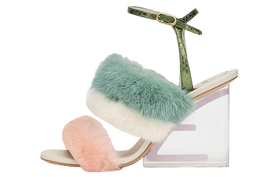FENDI Fendi First Strap Sandals Women's Pink
