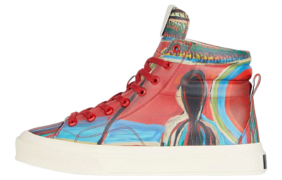 Givenchy High Top Stylish Skateboarding Shoes Men's Red