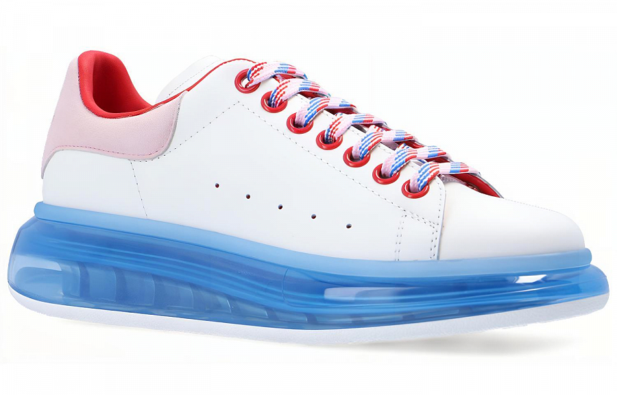 Alexander McQueen Oversized Sneaker 'White Blue' Women's купить в интернет-магазине Yoocart с быстрой доставкой по России.