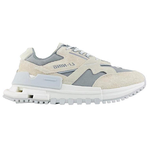 LiNing 001 Abrasion Resistant Low Top Casual Shoes Men's Beige Gray 1 2925582