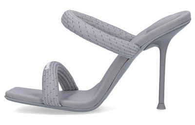 Alexander Wang Slide Slippers Women's Gray