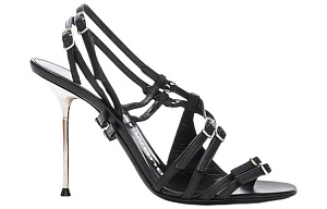 Alexander Wang One-Strap Sandals 10cm Women's Black 1 2925626