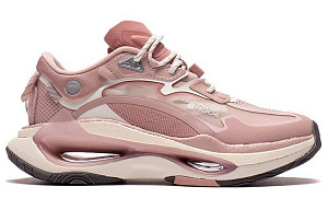 LiNing Infinity Cushioning Anti-Slip And Wear-Resistant Rebound Low-Top Sports Casual Shoes Women's Pink 1 2925652