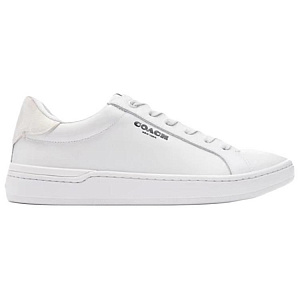 COACH Low-Top Skateboard Shoes Women's Pure White 1 2925661