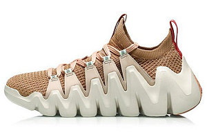 LiNing Low-Top Running Shoes Women's Deer Brown