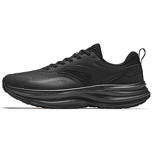 Anta Light Cloud Anti-Slip Wear-Resistant Low-Top Casual Running Shoes Men's Basic Black