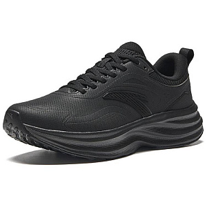 Anta Light Cloud Anti-Slip Wear-Resistant Low-Top Casual Running Shoes Men's Basic Black 1 2925733