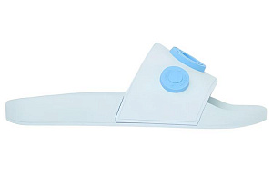 Burberry Slide Slippers Women's Light Blue 1 2926046