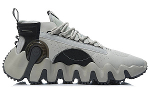 LiNing Wu Xing 2 Vintage Basketball Shoes Men's Low top Antarctic Gray/Black 1 2926055