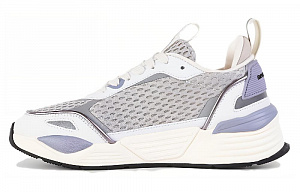 EMPORIO ARMANI Logo-plaque Low-top Sneakers