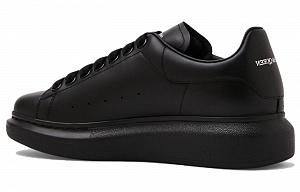 Alexander McQueen Oversized Sneaker Low Top Stylish Skateboarding Shoes Women's Black 1 2926376