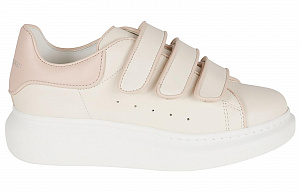 Alexander McQueen Low Top Stylish Skateboarding Shoes Women's Beige 1 2926398