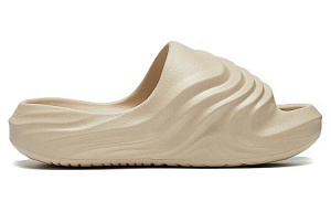 LiNing Puff Slay Slide Slippers Women's Light Creamy Brown 1 2927128