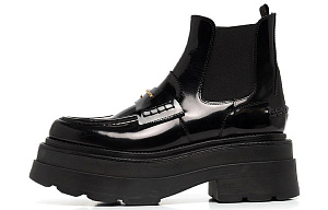 alexander wang Logo-plaque Chunky Sole Boots